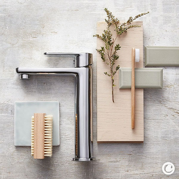 Caroma Luna Mid Basin Mixer - The Blue Space