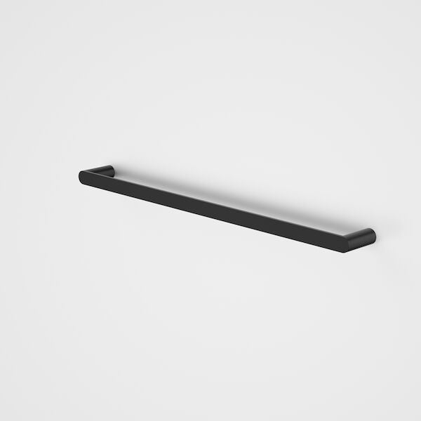 Caroma Urbane II Single Towel Rail 625 mm Matte Black | The Blue Space