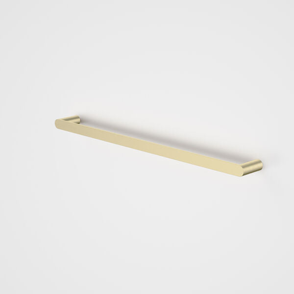 Caroma Urbane II Single Towel Rail 625 mm Brushed Brass | The Blue Space
