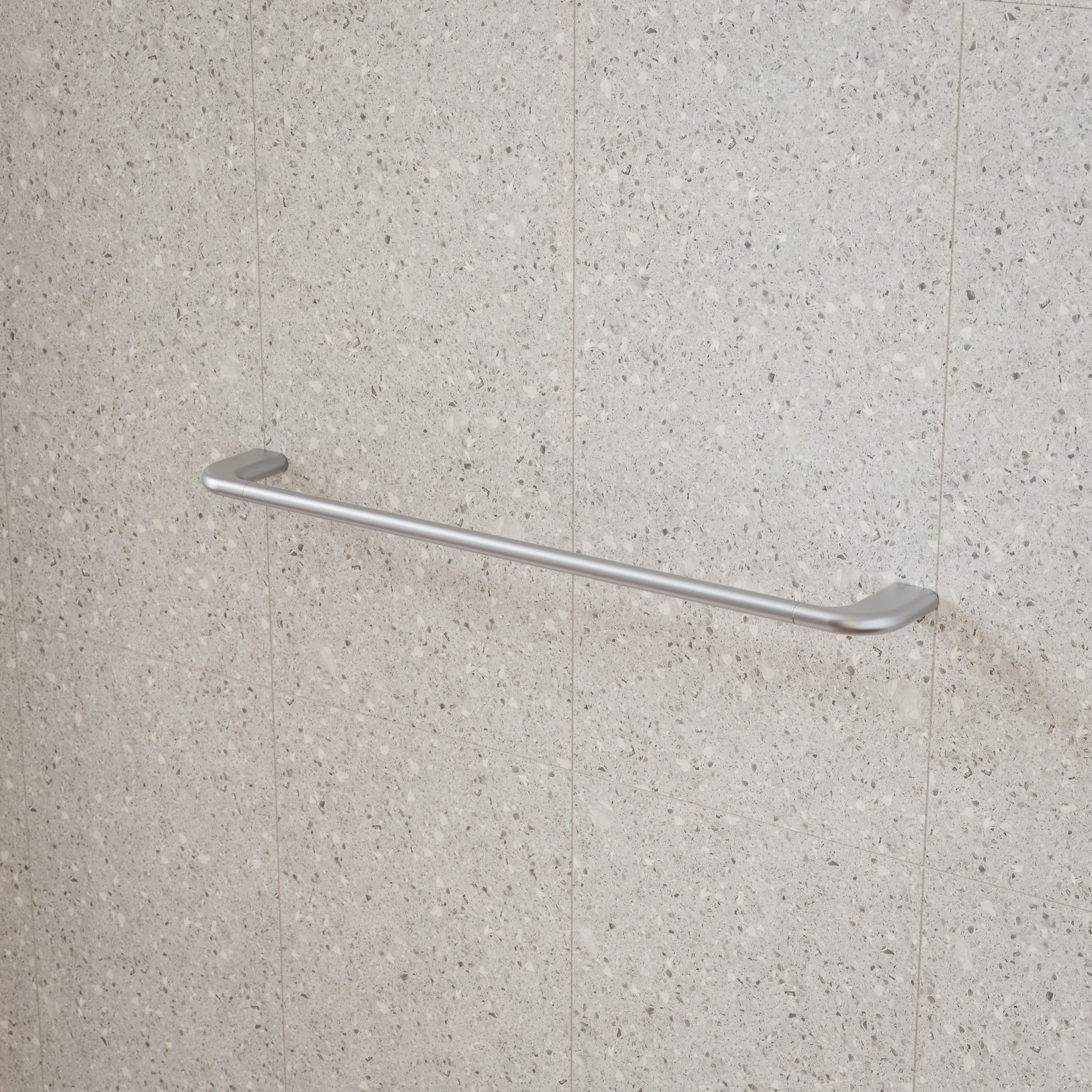 Caroma Contura II 620mm Single Towel Rail - Brushed Nickel