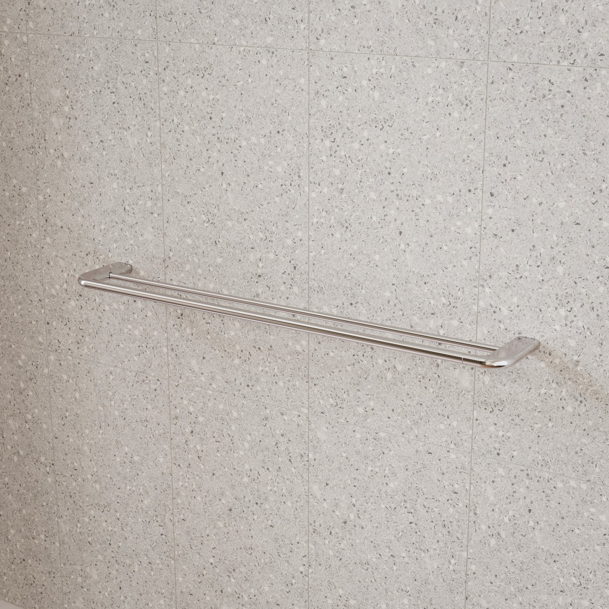 Caroma Contura II 820mm Double Towel Rail - Chrome