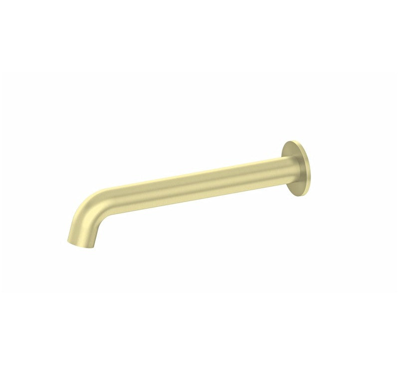 Nero Mecca Basin/Bath Spout Only 160mm Brushed Gold | The Blue Space