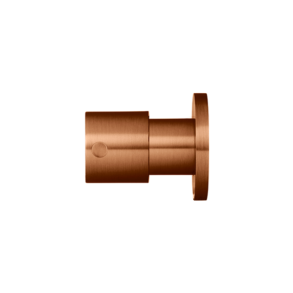 Meir Round Quarter Turn Wall Top Assemblies Lustre Bronze