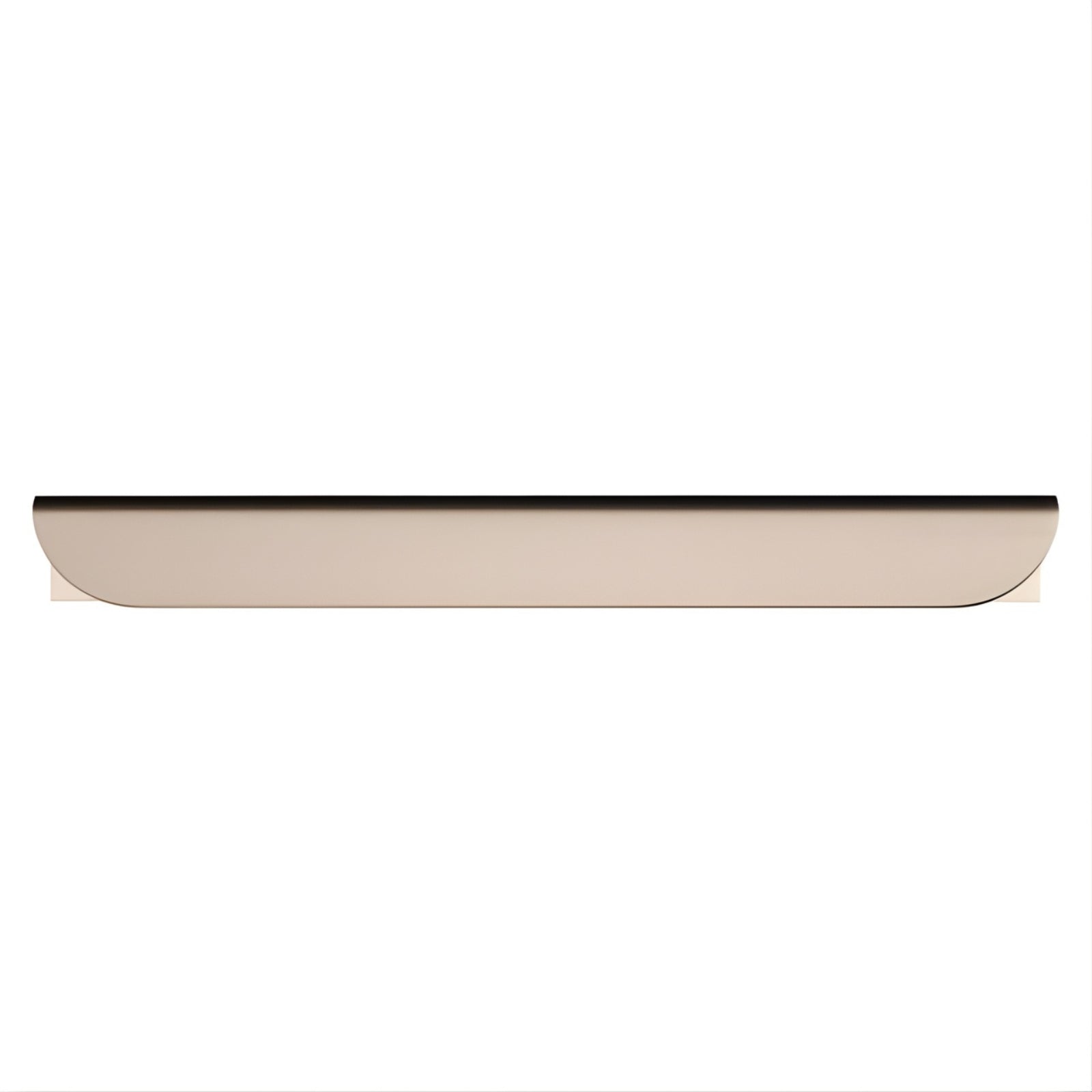 Meir Öppen Edge-Pull 150mm Cabinet Handle Champagne MRCH-1E15N-CH - The Blue Space
