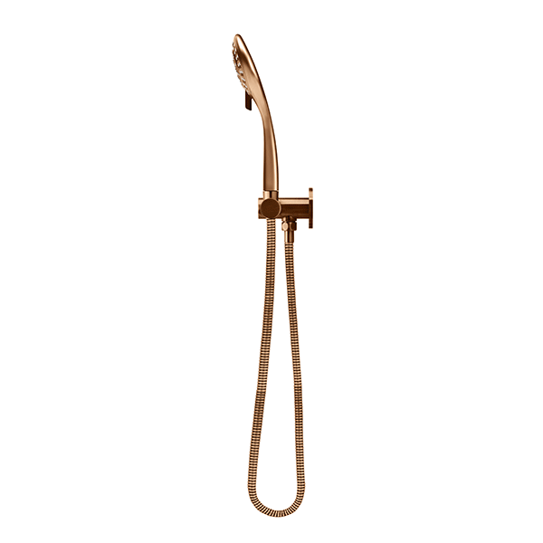 Meir Round 3 Function Hand Shower on Swivel Bracket Lustre Bronze