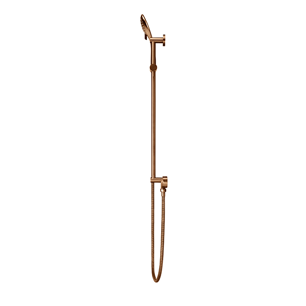 Meir Round 3 Function Rail Shower Lustre Bronze