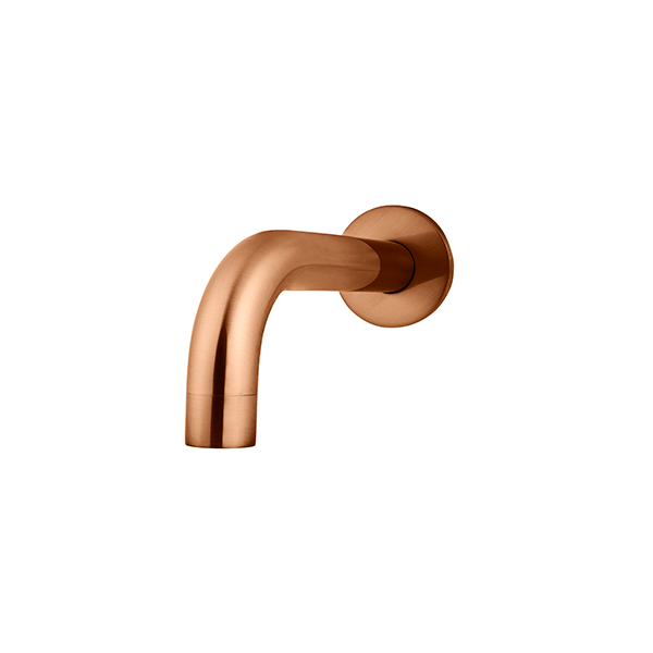 Meir Round Curved Spout 130mm Lustre Bronze