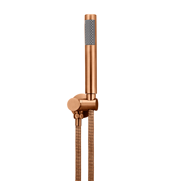 Meir Round Hand Shower on Swivel Bracket Lustre Bronze