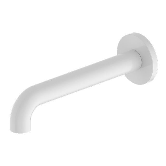 Nero Mecca Basin/Bath Spout Only Matte White 120mm | The Blue Space