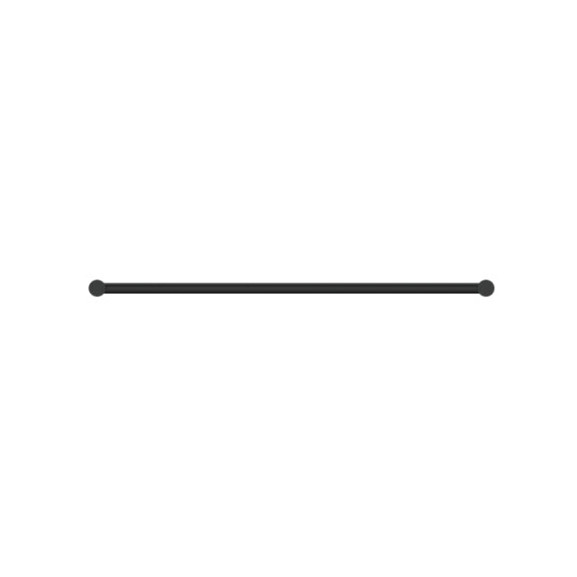 Nero New Mecca Double Towel Rail 600mm Matte Black