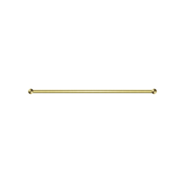 Nero New Mecca Double Towel Rail 800mm Brushed Gold