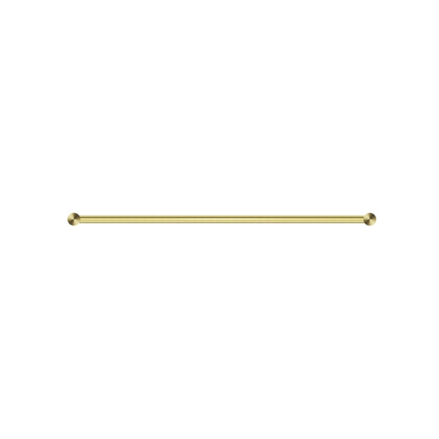 Shop Online Nero New Mecca Single Towel Rail 800mm Brushed Gold NR2330BG | The Blue Space