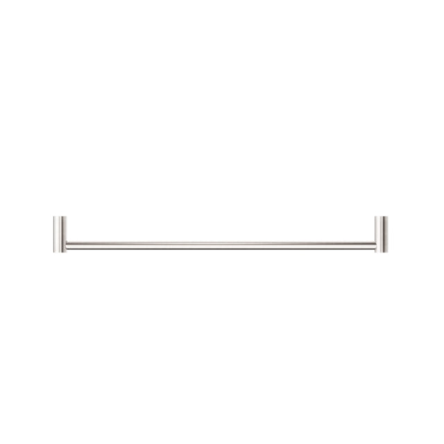 Shop Online Nero New Mecca Single Towel Rail 800mm Brushed Nickel NR2330BN | The Blue Space