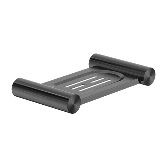 Nero New Mecca Soap Dish Holder Gun Metal NR2381GM | The Blue Space