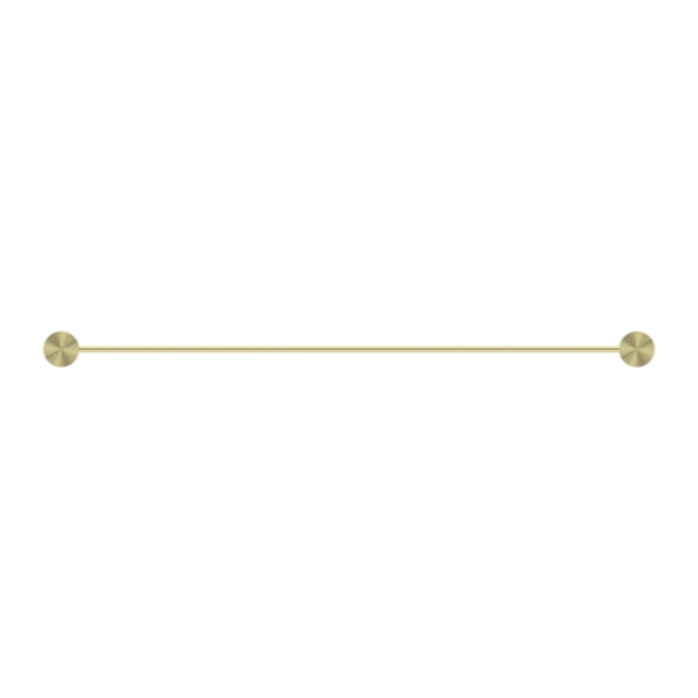 Shop Online Nero Opal Double Towel Rail 800mm Brushed Gold NR2530dBG - The Blue Space