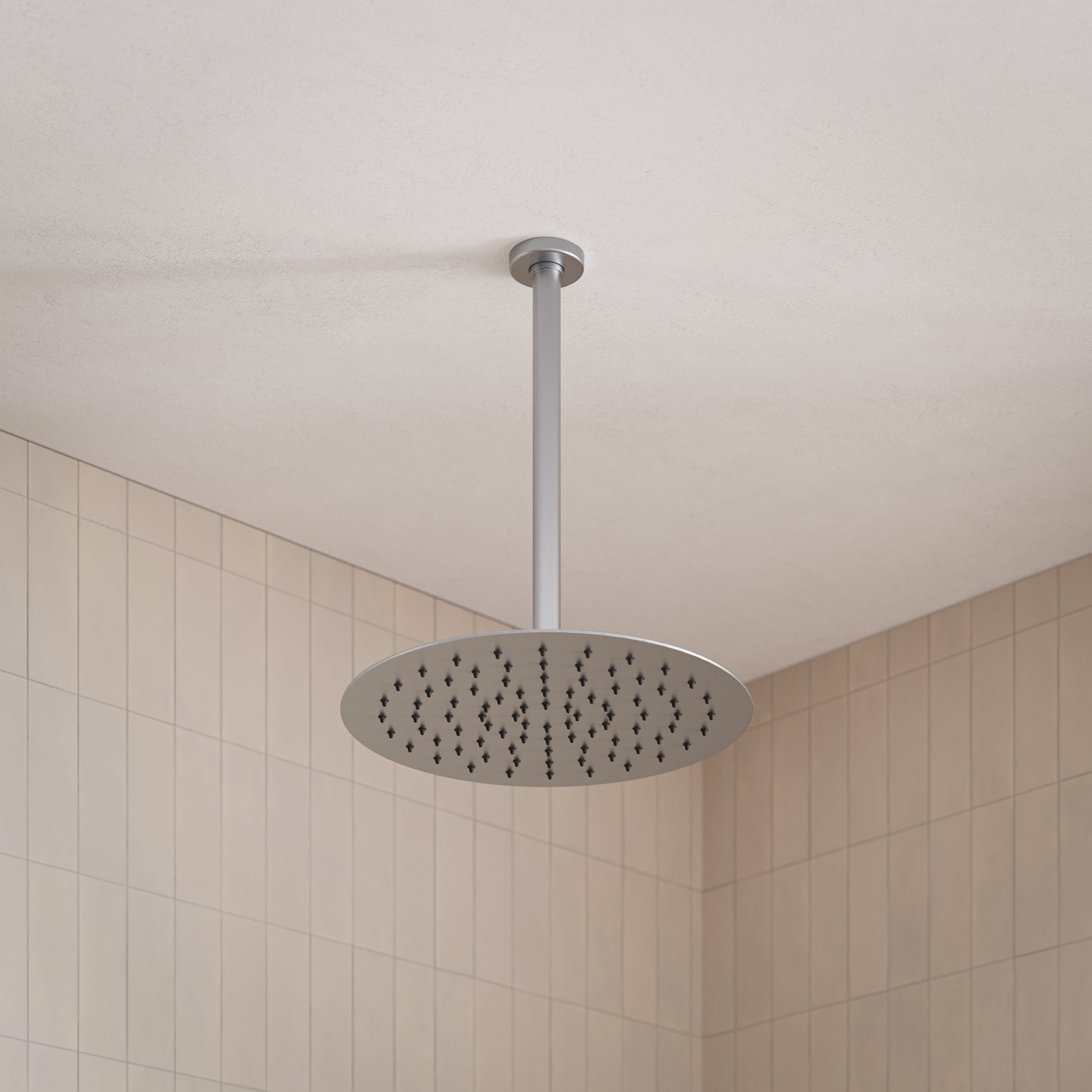 Caroma Urbane II Ceiling Arm 300mm Brushed Nickel