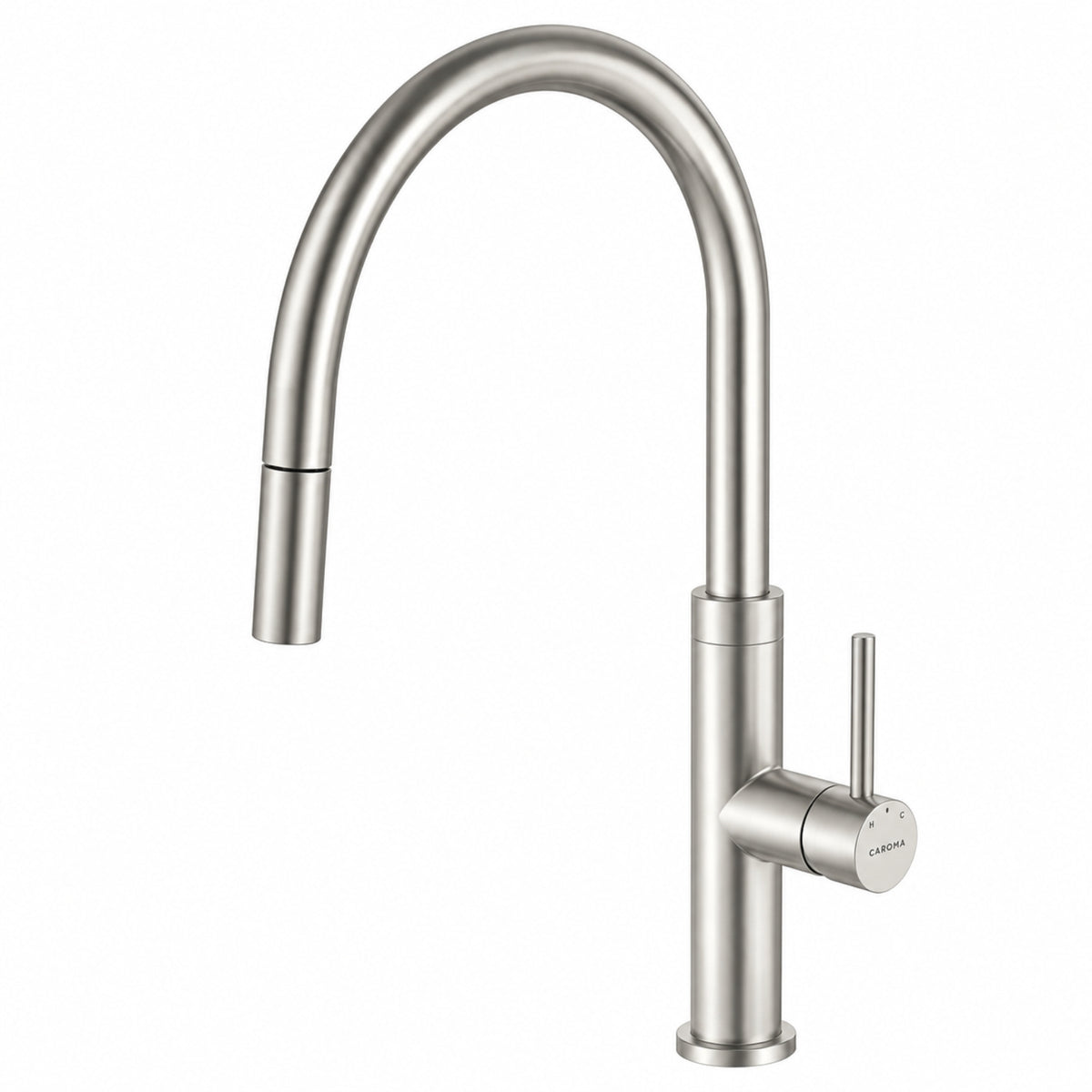 Caroma Liano II Pull Out Lead Free Sink Mixer - Brushed Nickel 96380BN56AF - The Blue Space