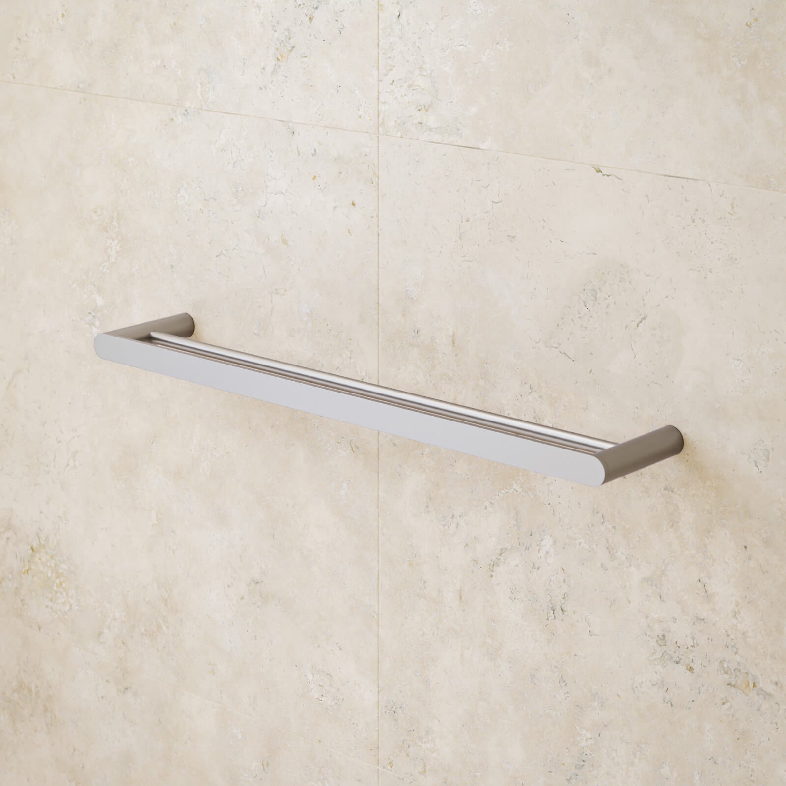 Caroma Urbane II Double Towel Rail 625 mm Brushed Nickel | The Blue Space