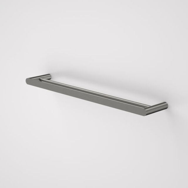 Style Caroma Urbane II 625mm Double Towel Rail Gunmetal 99626GM - The Blue Space