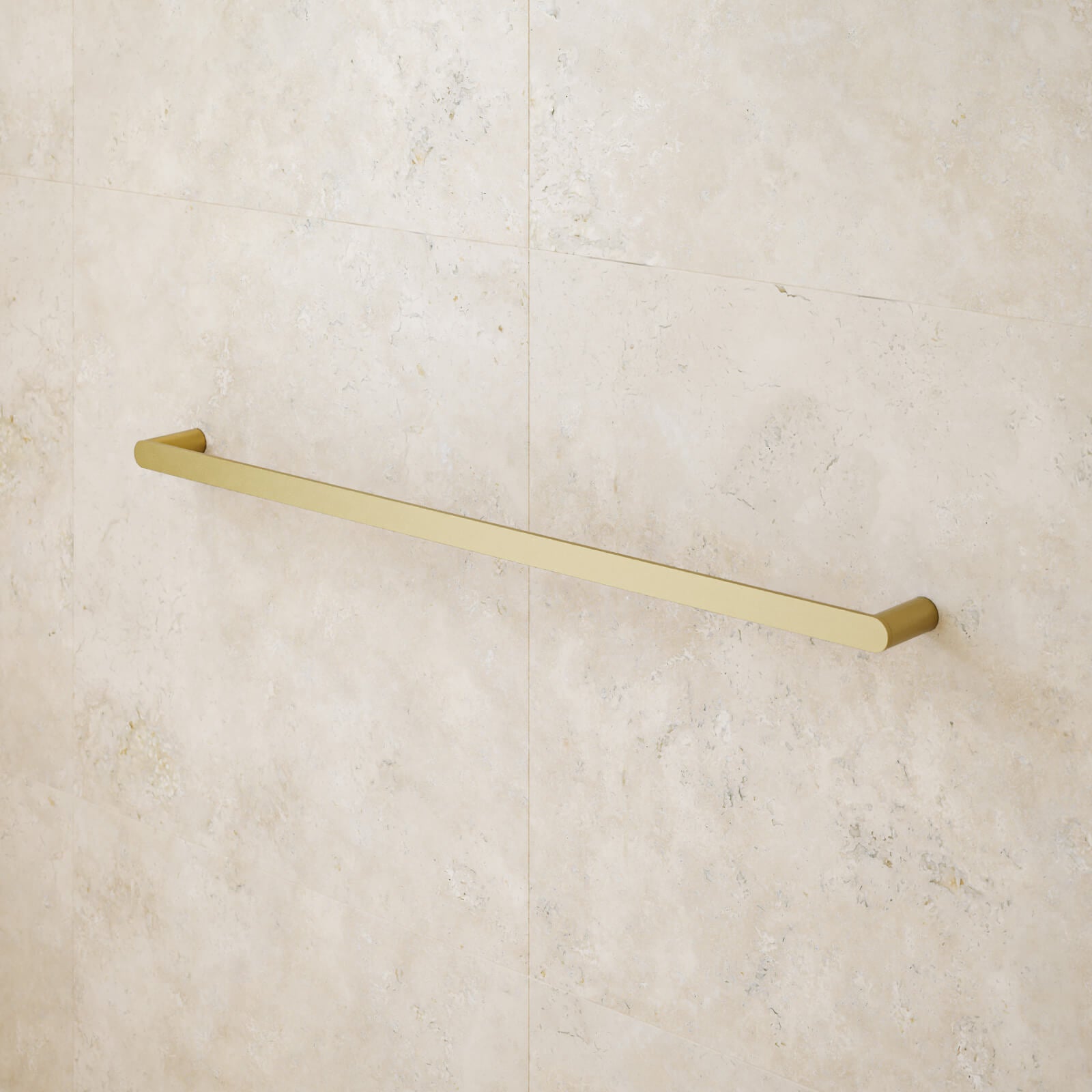 Caroma Urbane II Single Towel Rail 825mm Brushed Brass | The Blue Space