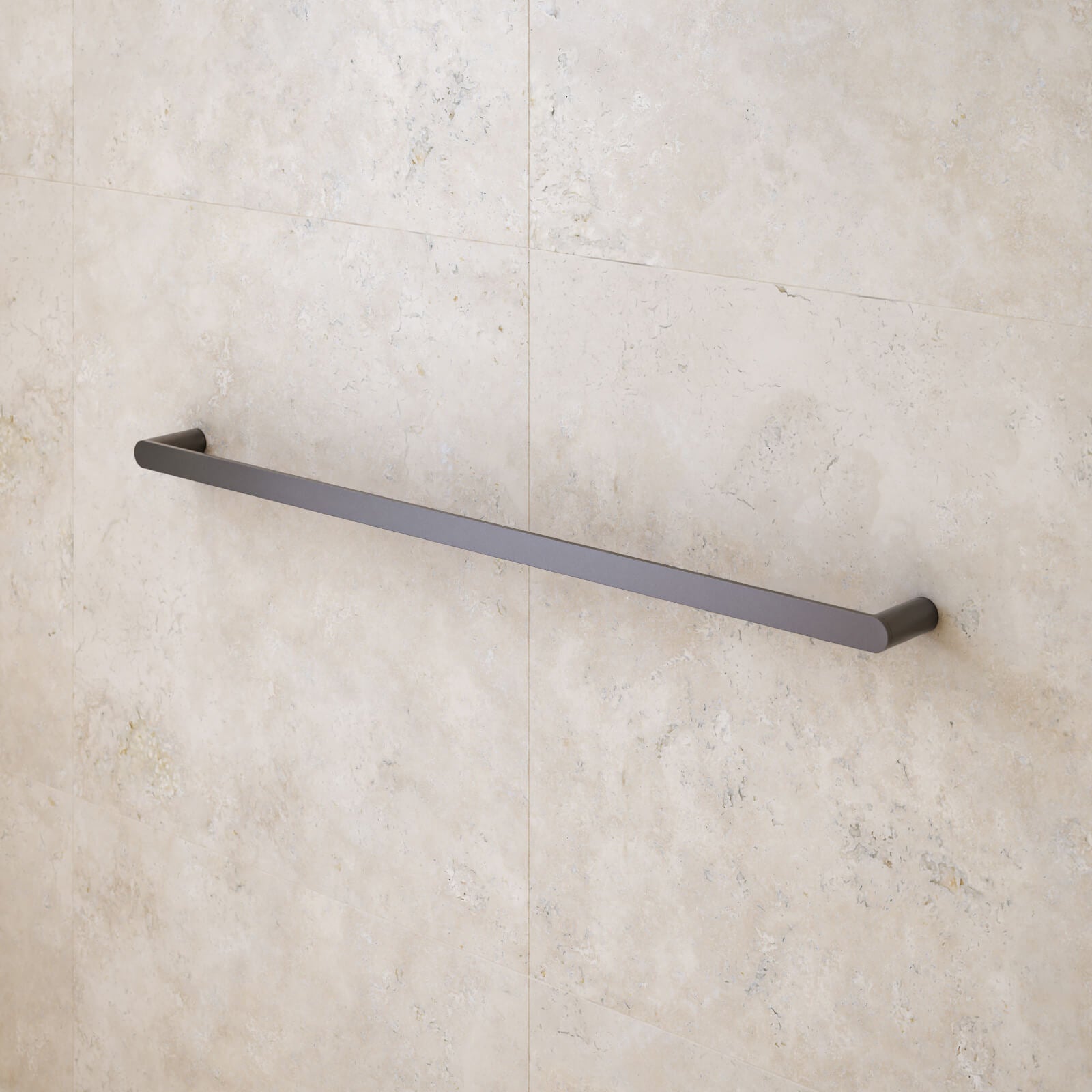 Caroma Urbane II Single Towel Rail 825mm Gunmetal | The Blue Space