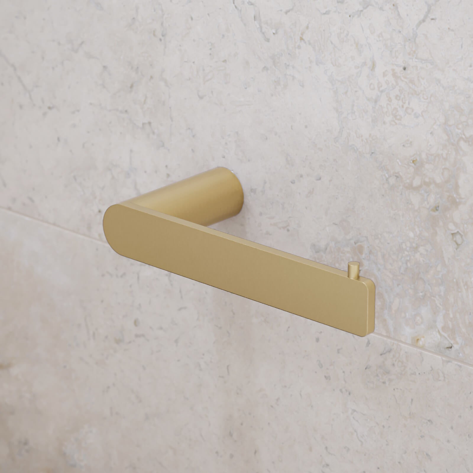 Caroma Urbane II Toilet Roll Holder Brushed Brass - The Blue Space