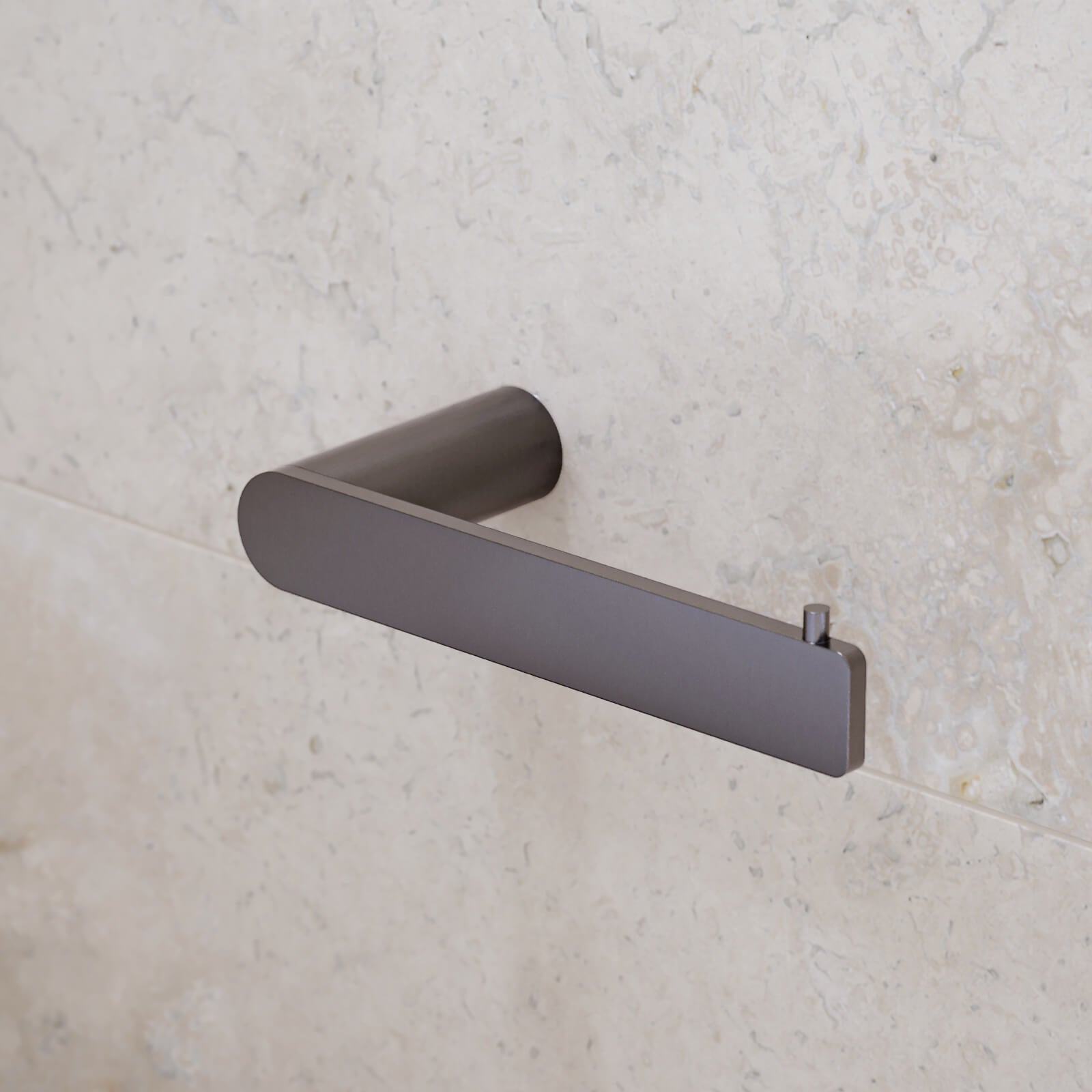 Caroma Urbane II Toilet Roll Holder Gunmetal - The Blue Space