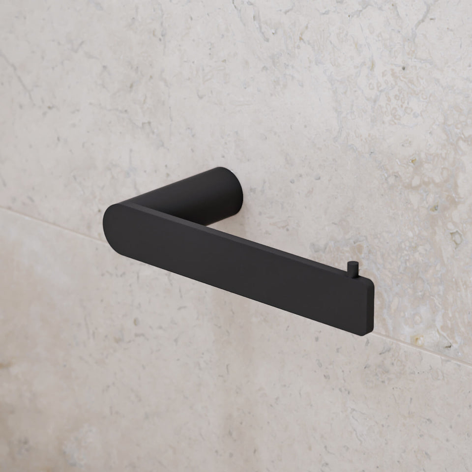 Caroma Urbane II Toilet Roll Holder Matte Black
