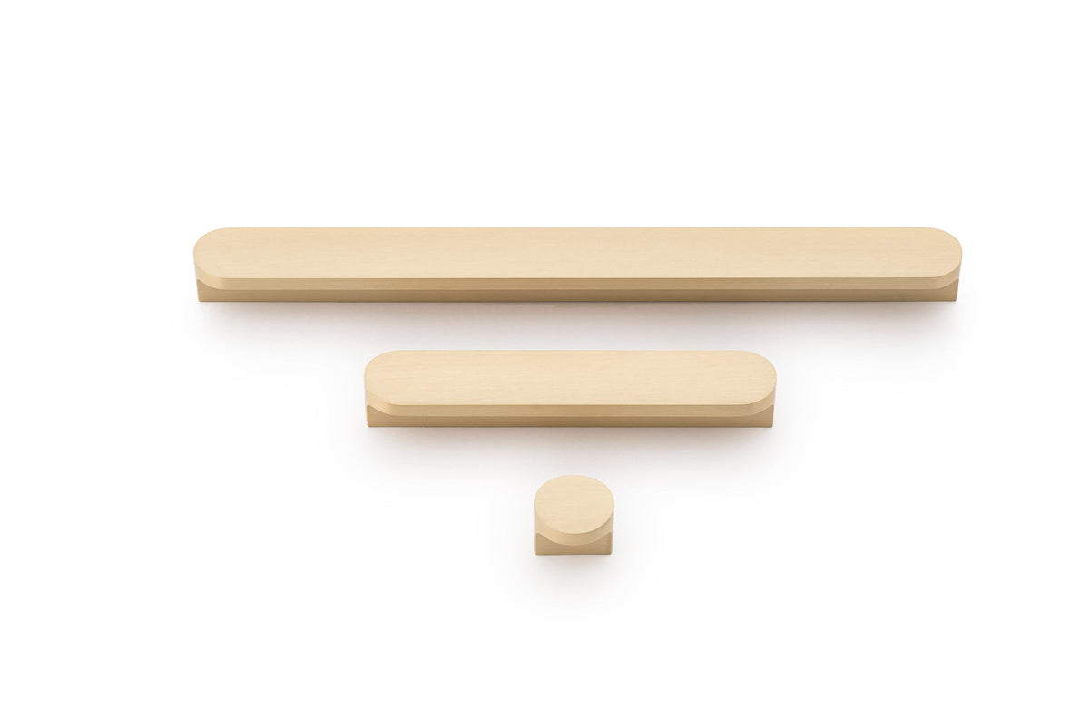 Range Castella Cove Knob 32mm Brushed Brass 400.016.35B - The Blue Space