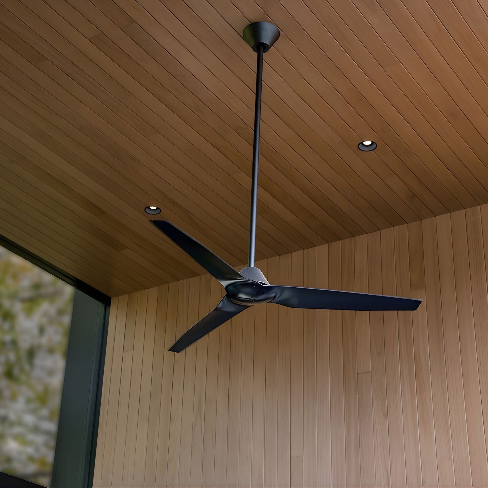 Lifestyle Fanco Infinity-iD 64'' (163cm) DC Ceiling Fan - Black KF8040/202B - The Blue Space