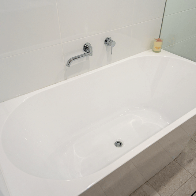 glenorie bathroom renovation bao bon back to corner bath and caroma liano swivel taps