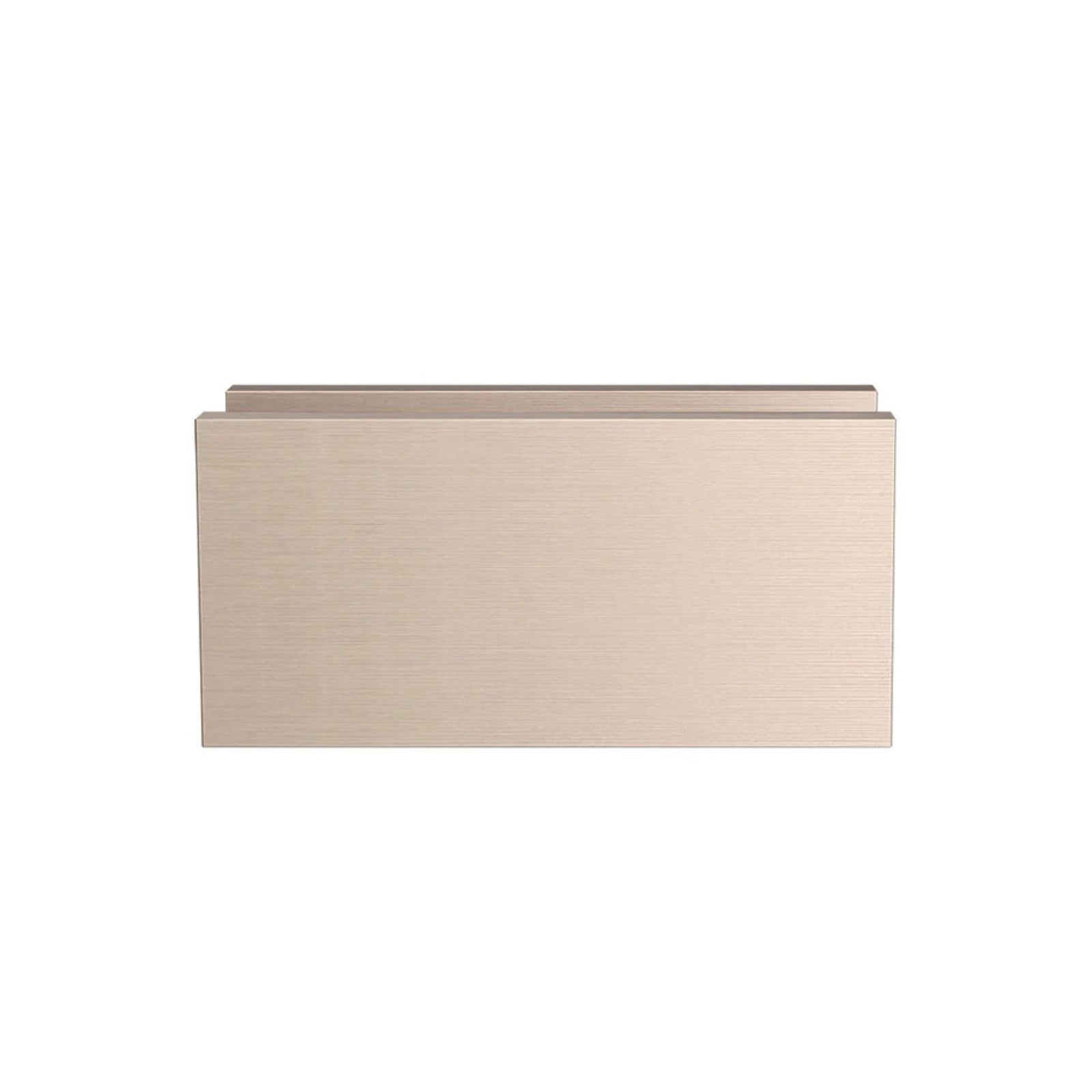 Front Meir Glass Fixing u Bracket MGA03N-CH - The Blue Space