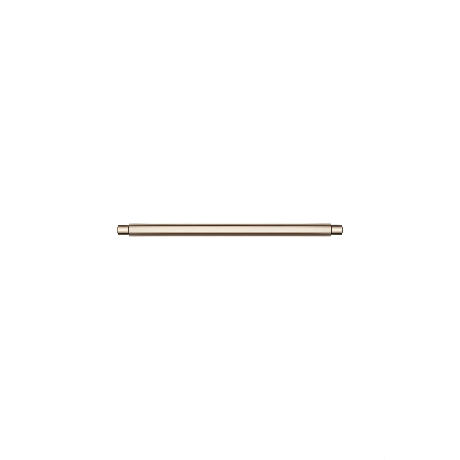 Above Meir Oppen Round Pull 200mm Cabinet Handle Knurled Champagne MRCH-2P20N-CH - The Blue Space