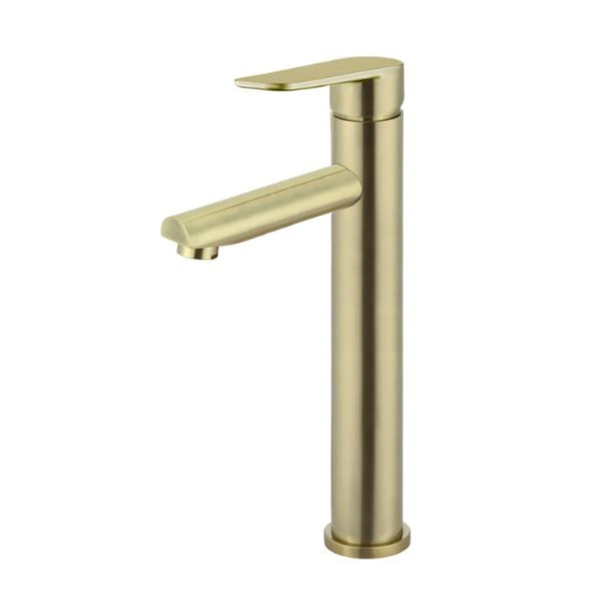 Meir Paddle Round Tall Basin Mixer - Tiger Bronze MB04PD-R2-PVDBB - The Blue Space