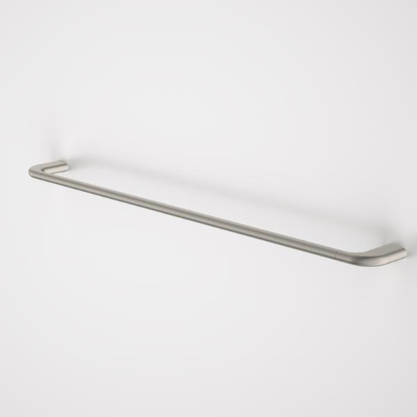 Caroma Contura II 820mm Single Towel Rail - Brushed Nickel 849034BN | The Blue Space