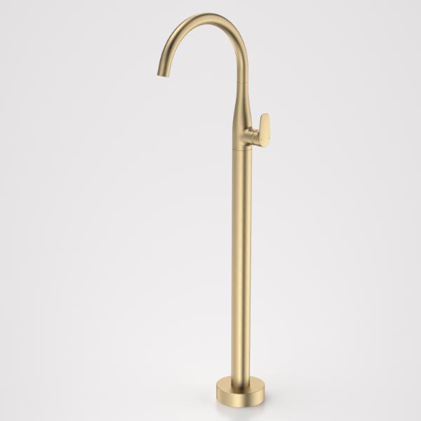 Caroma Contura II Freestanding Bath Filler - Brushed Brass 849065BB
