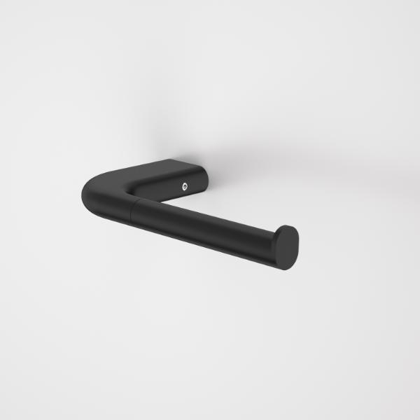 Caroma Contura II Toilet Roll Holder - Matte Black 849031B | The Blue Space