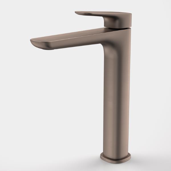 Caroma Contura II Tower Basin Mixer - Brushed Bronze 849063BBZ6AF