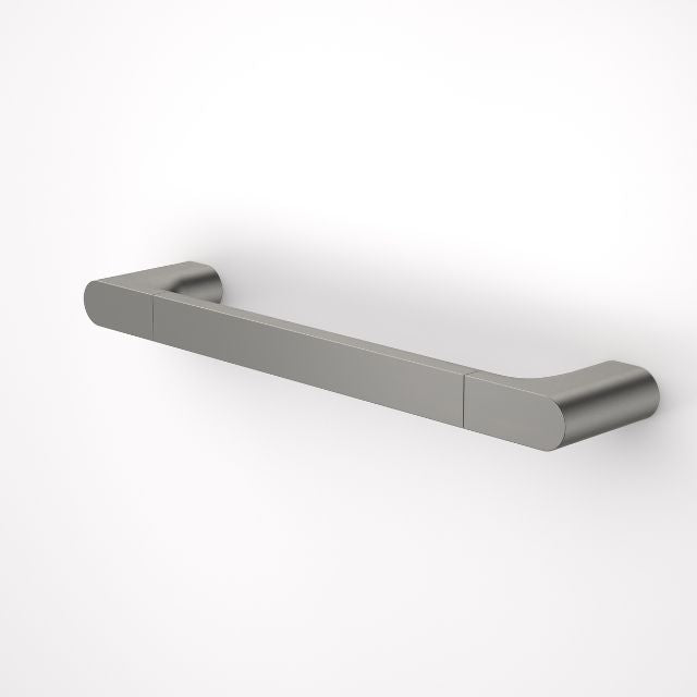 Caroma Urbane II Universal Rail Straight 400mm - Gun Metal