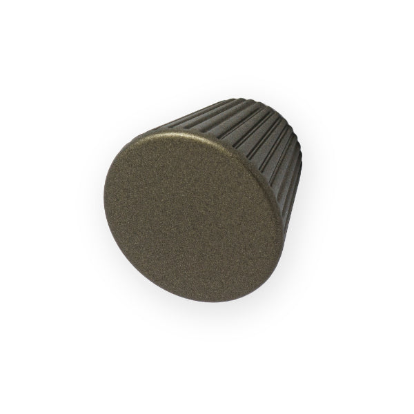 Castella Sorano Cone Knob Bronze Olive 30mm - The Blue Space