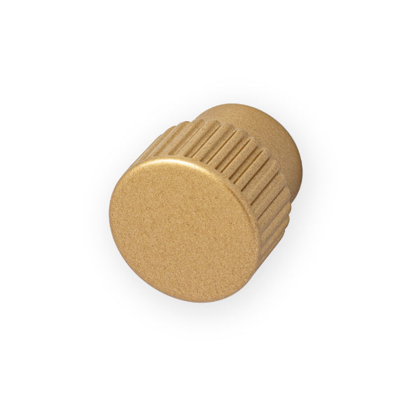 Castella Sorano Round Knob Matt Gold 25mm - The Blue Space