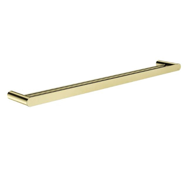 Meir Curvaé Double Towel Rail 800mm Tiger Bronze