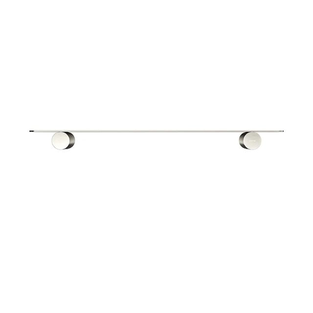 Front Meir Curvaé Shower Shelf Brushed Nickel MRSS-2040N-PVDBN - The Blue Space