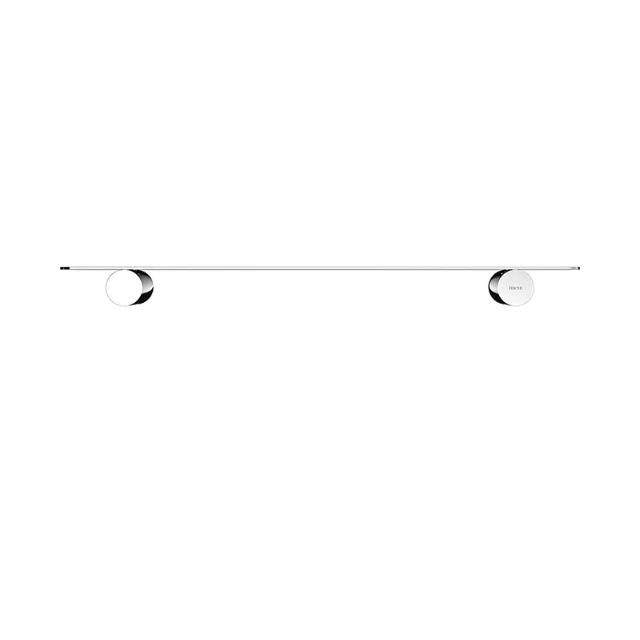 Front Meir Curvaé Shower Shelf Chrome MRSS-2040N-C - The Blue Space