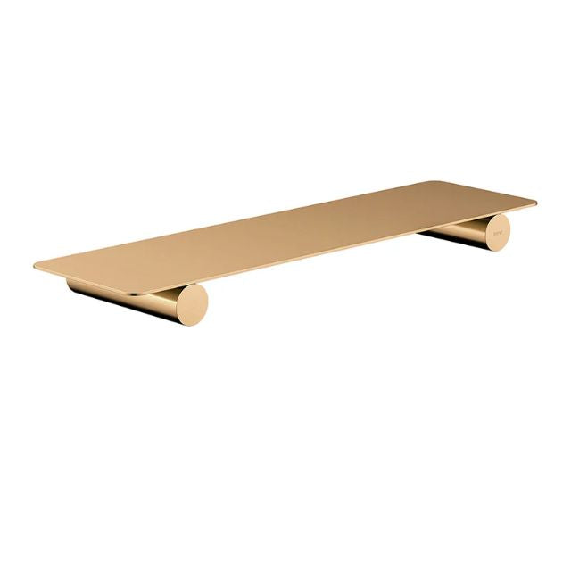 Meir Curvaé Shower Shelf Lustre Bronze MRSS-2040N-PVDBZ - The Blue Space