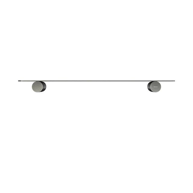 Front Meir Curvaé Shower Shelf Shadow MRSS-2040N-PVDGM - The Blue Space
