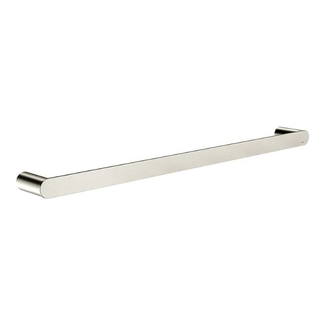 Meir Curvaé Single Towel Rail 600mm Brushed Nickel MRTR-3S60N-PVDBN - The Blue Space