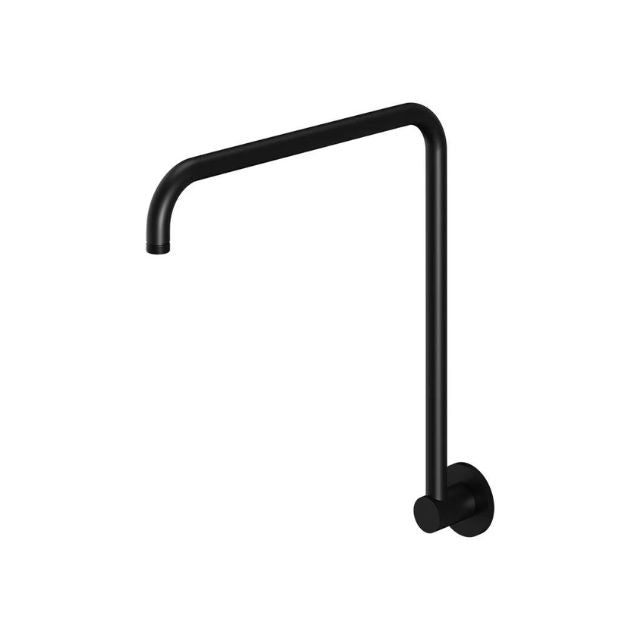 Meir High Rise Shower Arm Matte Black MA11 - The Blue Space