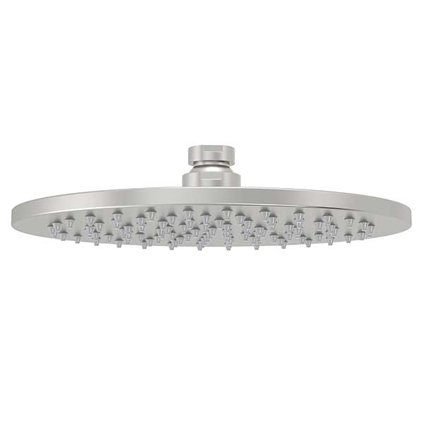 Meir Round Rain Shower Head 200mm Brushed Nickel - The Blue Space