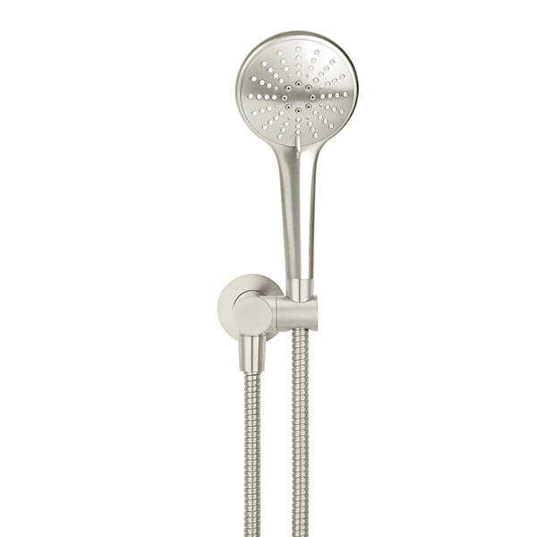 Meir 3 function hand shower on swivel outlet, easy installation - The Blue Space
